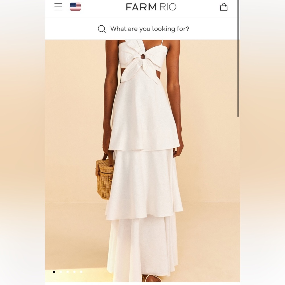 Farm Rio Flower Dress